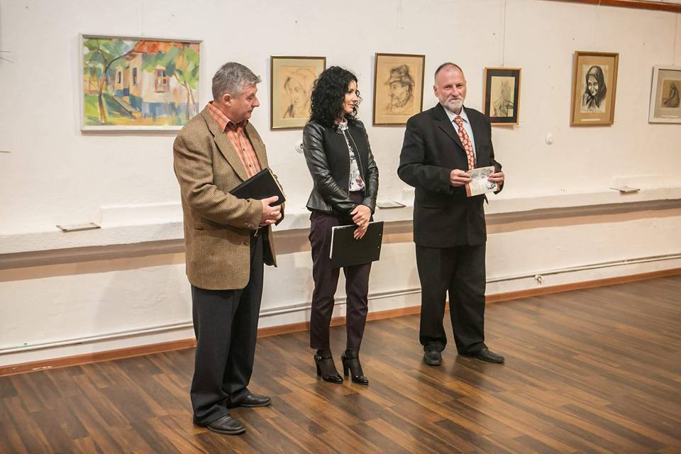 Vernisajul expoziției de grafică și pictură „Țăranul român „, al artistului Ștefan Pereni