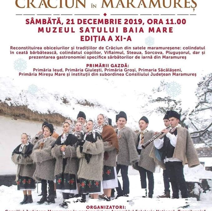 Crăciun în Maramureș, sâmbătă, 21 decembrie!